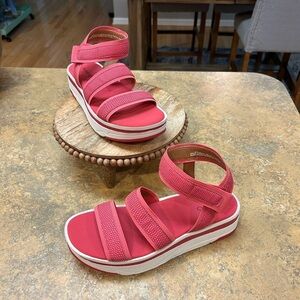 BareTraps Red Sandals